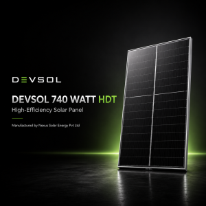 Devsol 740 Watt HDT Solar Panel – Advanced HJT Bifacial Module